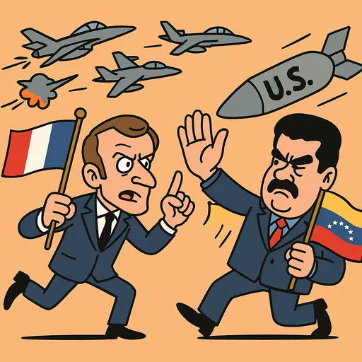 France's Military Actions and Diplomatic Stance on Venezuela and Syria