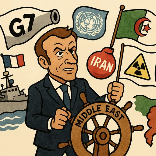 France's Leadership on Middle East Crisis, Nuclear Energy, and Post-Colonial Relations