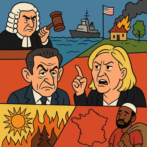 France Faces Political, Diplomatic, and Environmental Challenges