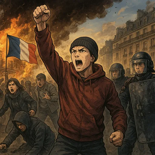 France Faces Widespread Unrest and Political Turmoil Amid Economic Strains