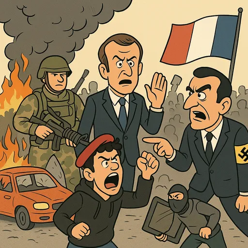 France Faces Widespread Unrest and Political Turmoil Amid Security Crackdown